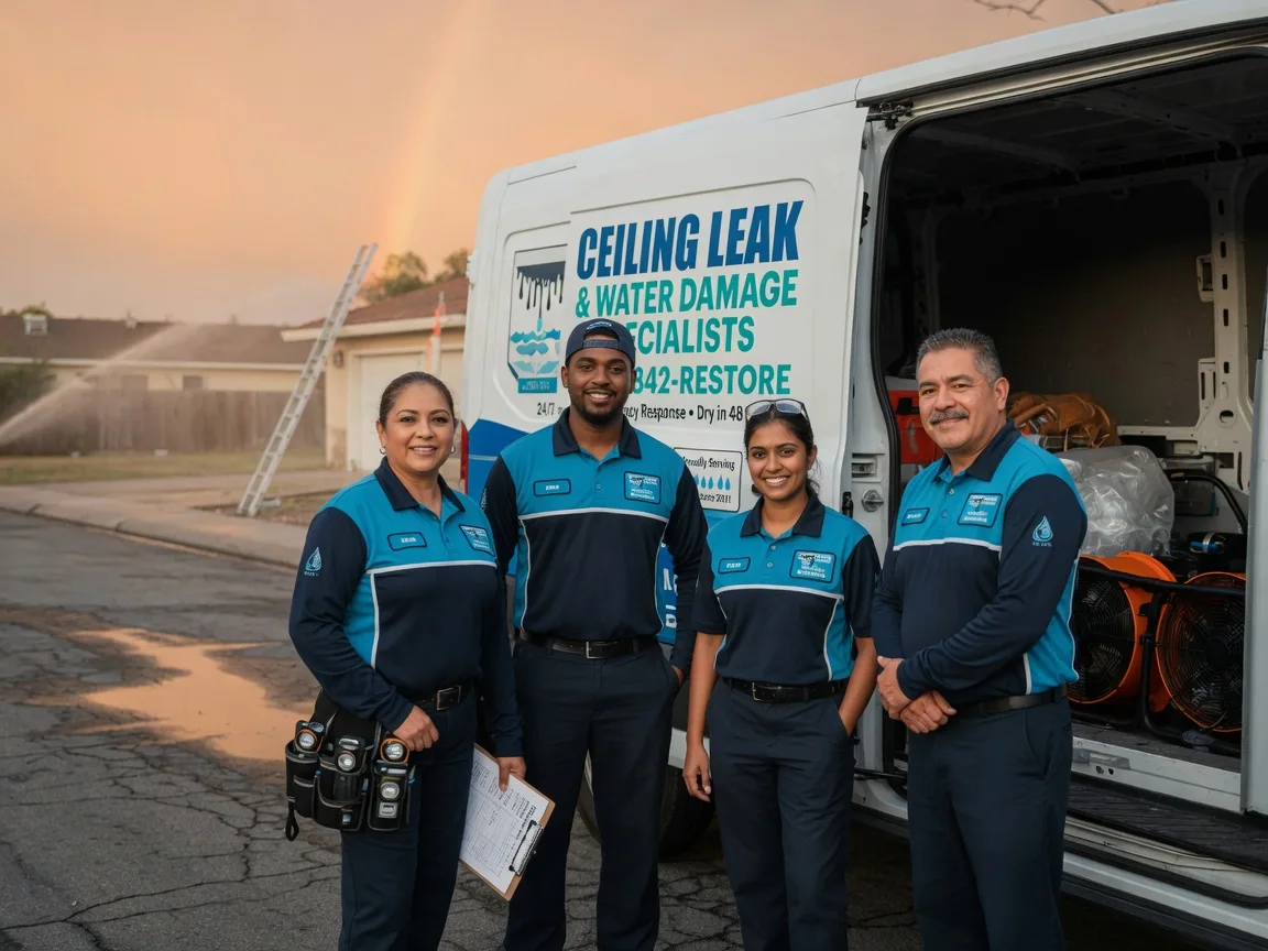 Ceiling Leak Cleanup company in Paul, ID
